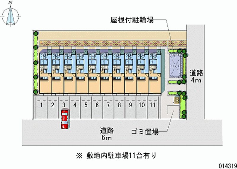 14319月租停車場