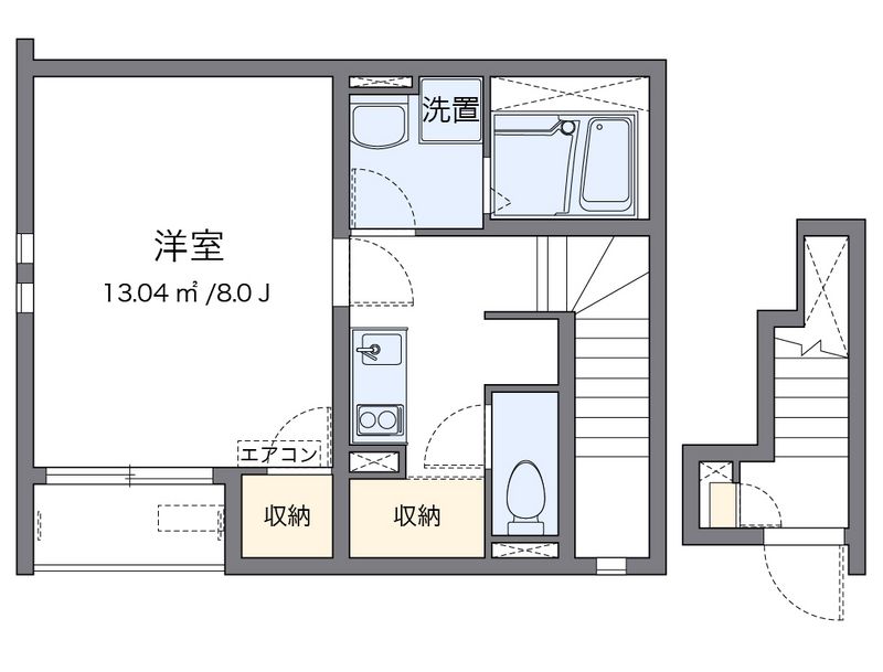 クレイノエタールⅡ 間取図