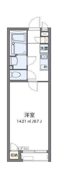 クレイノヒルサイド戸塚 間取り図