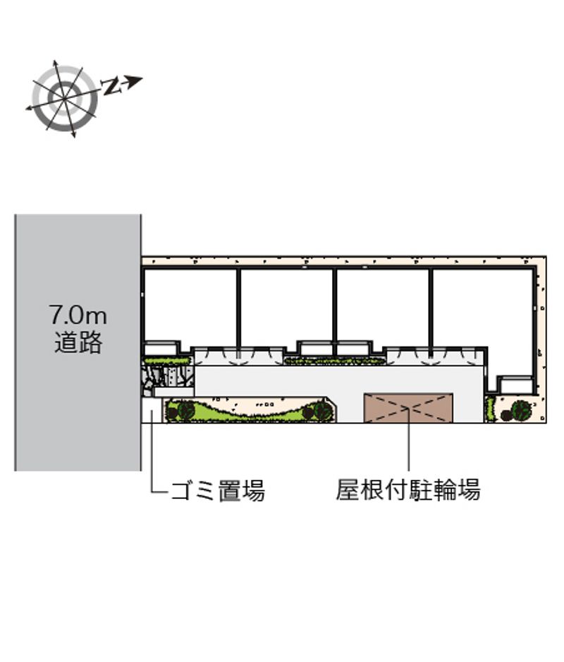 レオネクスト白菊Ⅱ 配置図