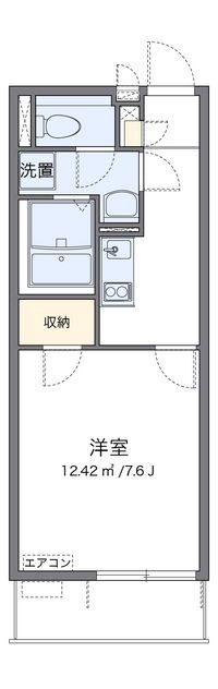 クレイノグランメゾン　アオイ 間取り図