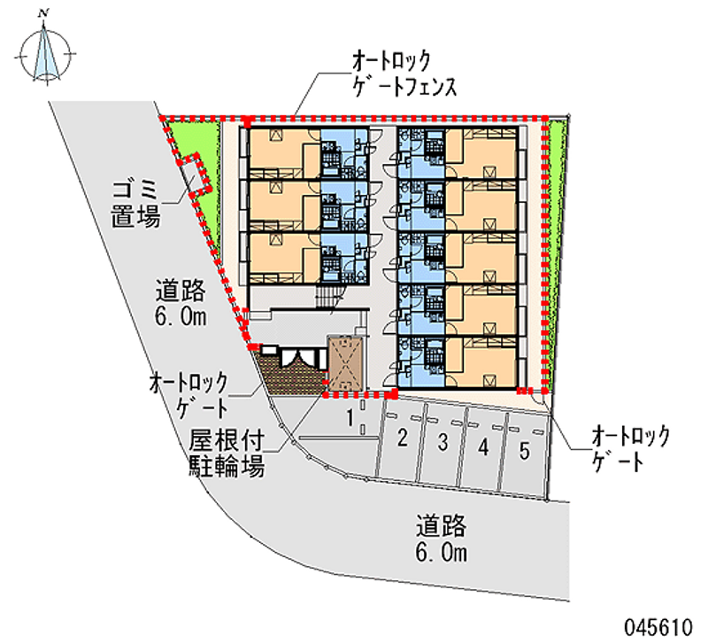 レオパレスＭＵＲＡＫＡＭＩ 月極駐車場