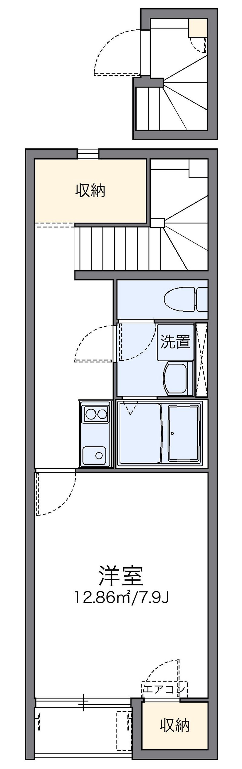 レオネクストルミエール 間取図