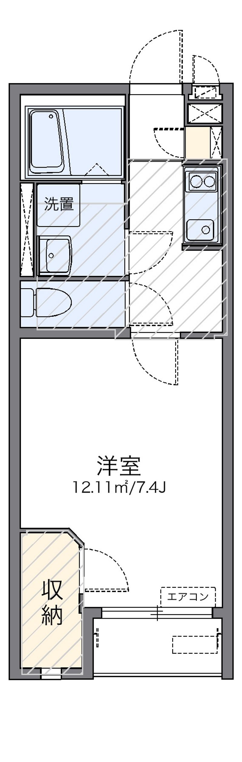 レオネクストベレタ 間取図
