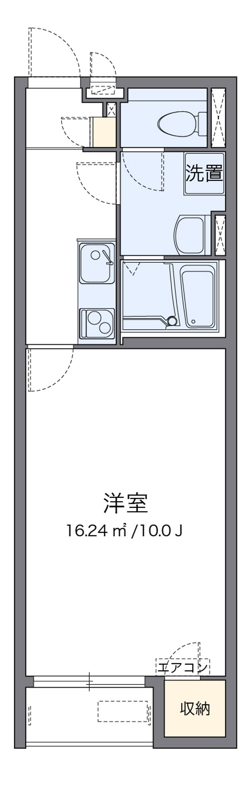 クレイノメイプルハイム 間取図