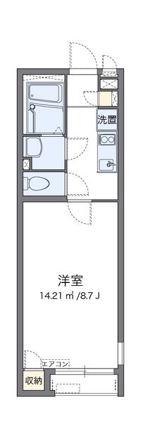 クレイノリリオ 間取り図