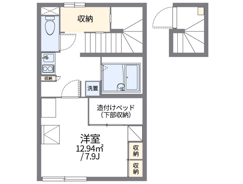 レオパレスエージレス 間取図