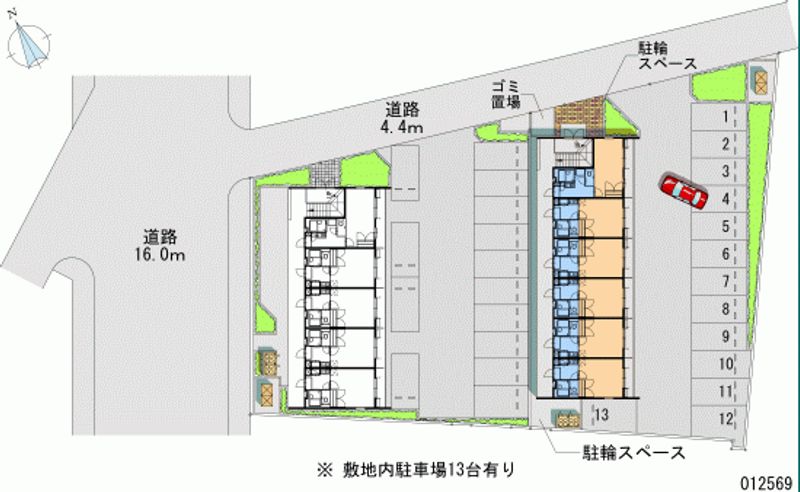 12569月租停車場