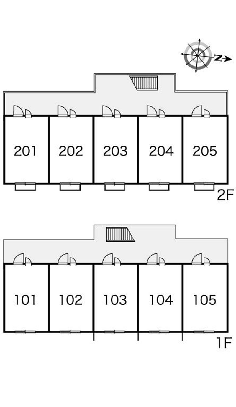レオパレスＴＳ 間取配置図