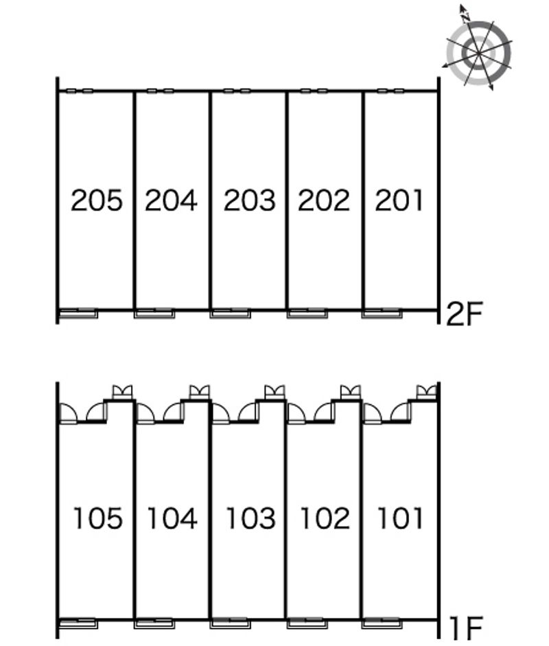 レオネクストＹＯＵ８０３ 間取配置図