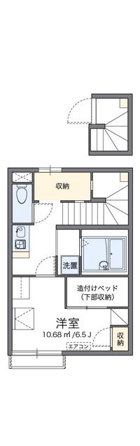 レオパレス大樹 間取り図