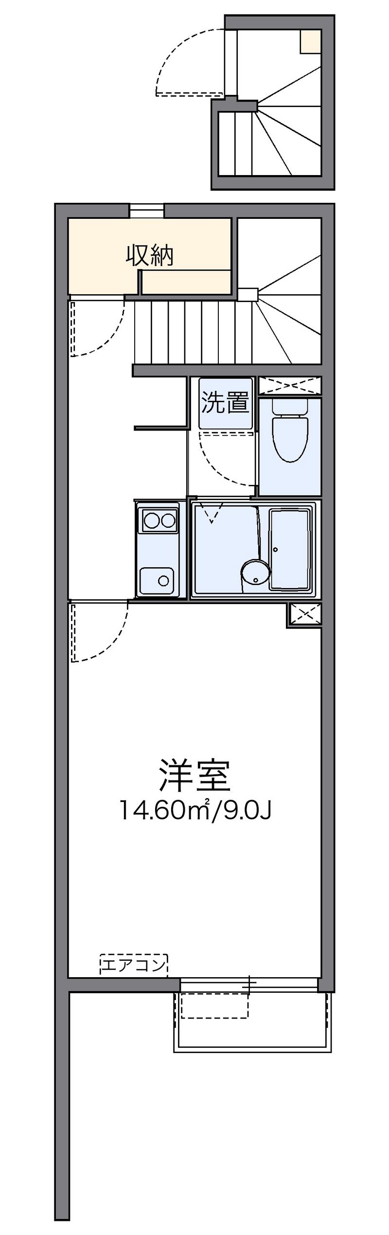 レオネクスト日之出 間取図