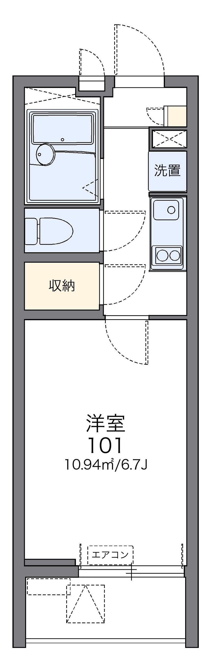 レオネクスト桜坂 間取図