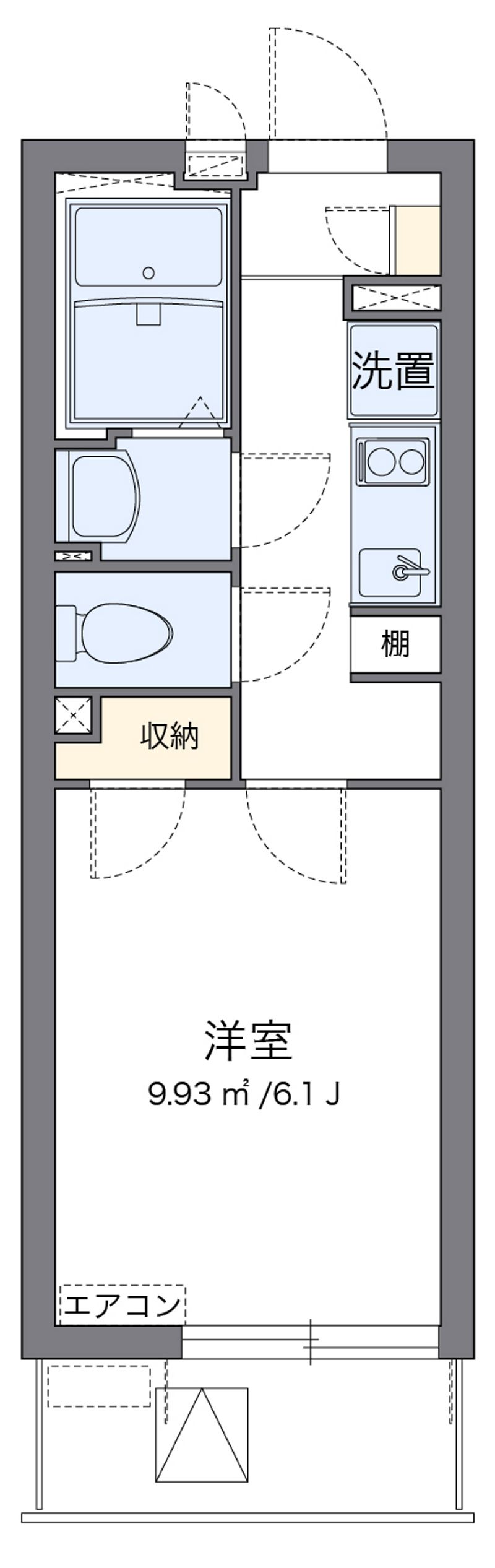 クレイノリバティ　レジデンス 間取図