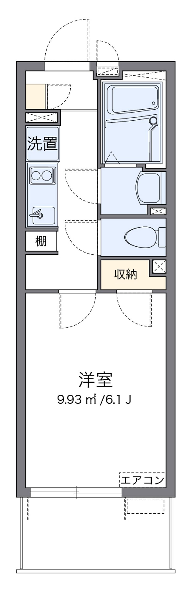 クレイノオルゲント３号 間取図