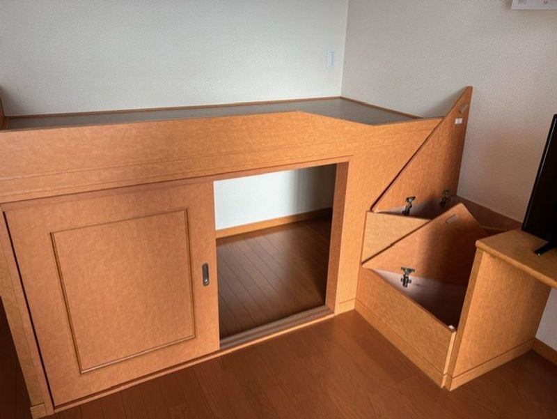 レオパレスハイツ笛吹 寝室