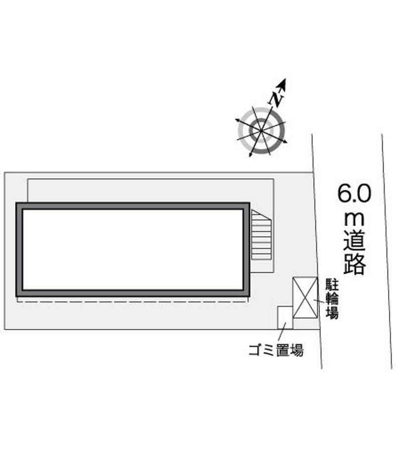 レオパレス扇 配置図