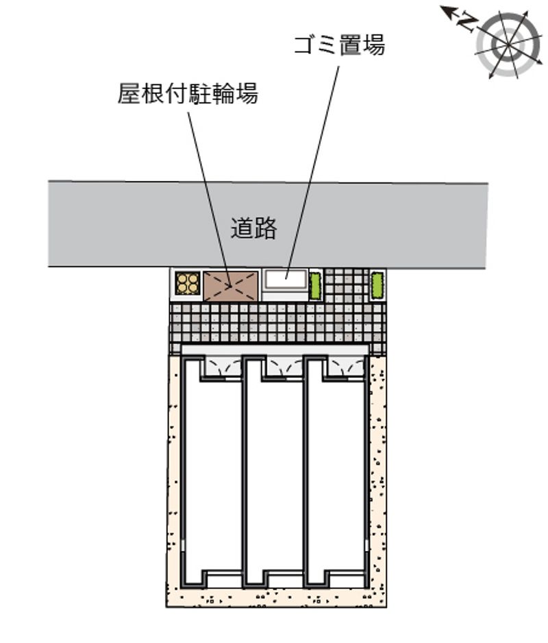 レオネクストカサ　リリオⅡ 配置図