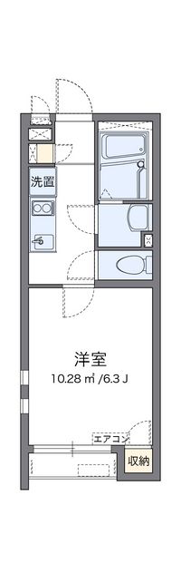 クレイノ未来神戸 間取り図