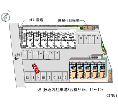 37673 Monthly parking lot