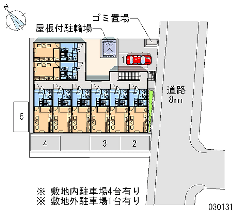 30131 Monthly parking lot