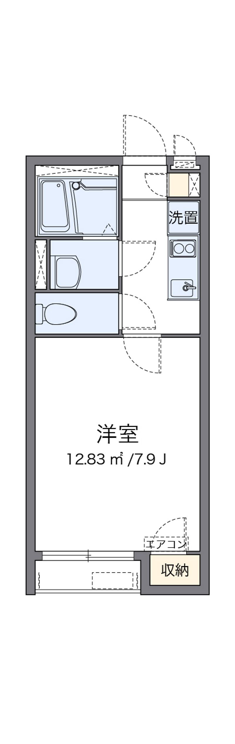クレイノアザレア 間取り