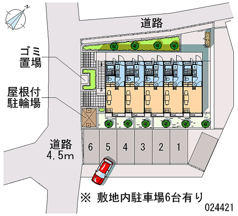 レオパレスＹＭ 月極駐車場