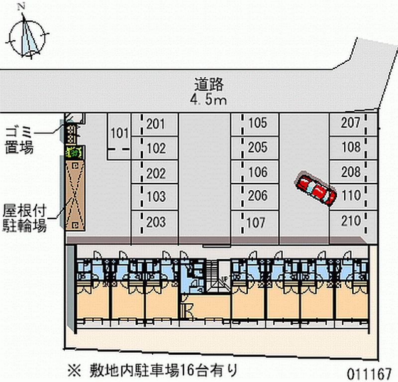 11167月租停车场