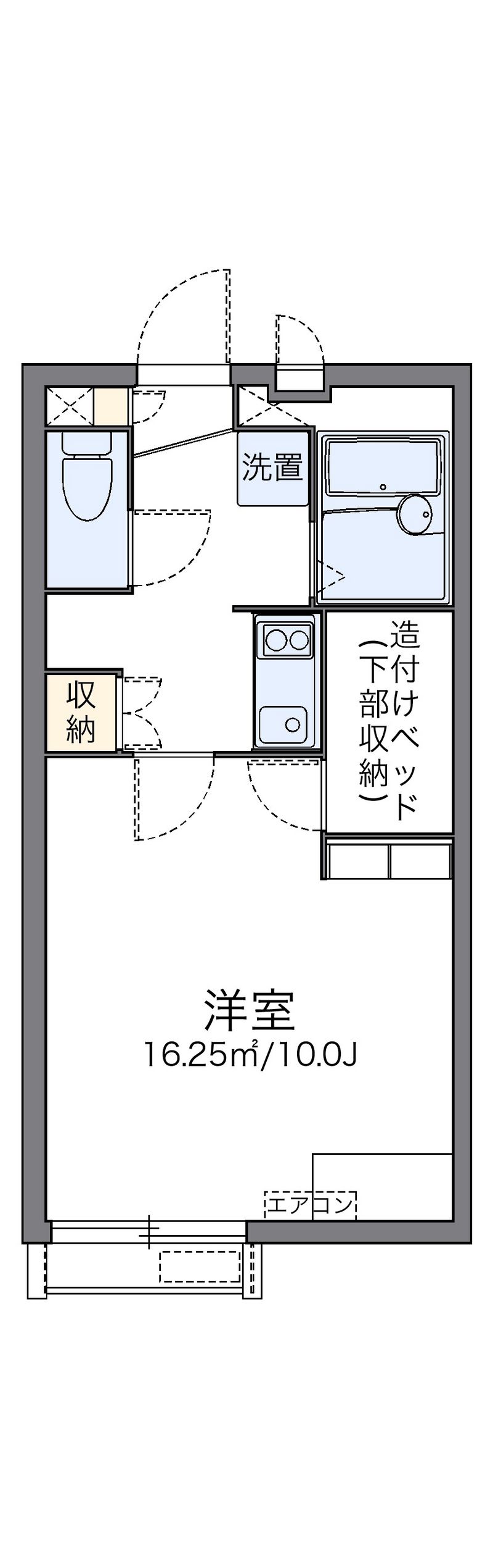 レオネクストアイ＆ロンⅡ 間取図