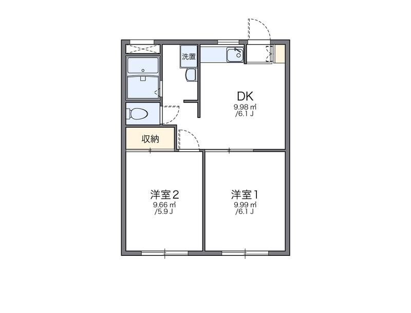 leopalace Sakae II 户型图