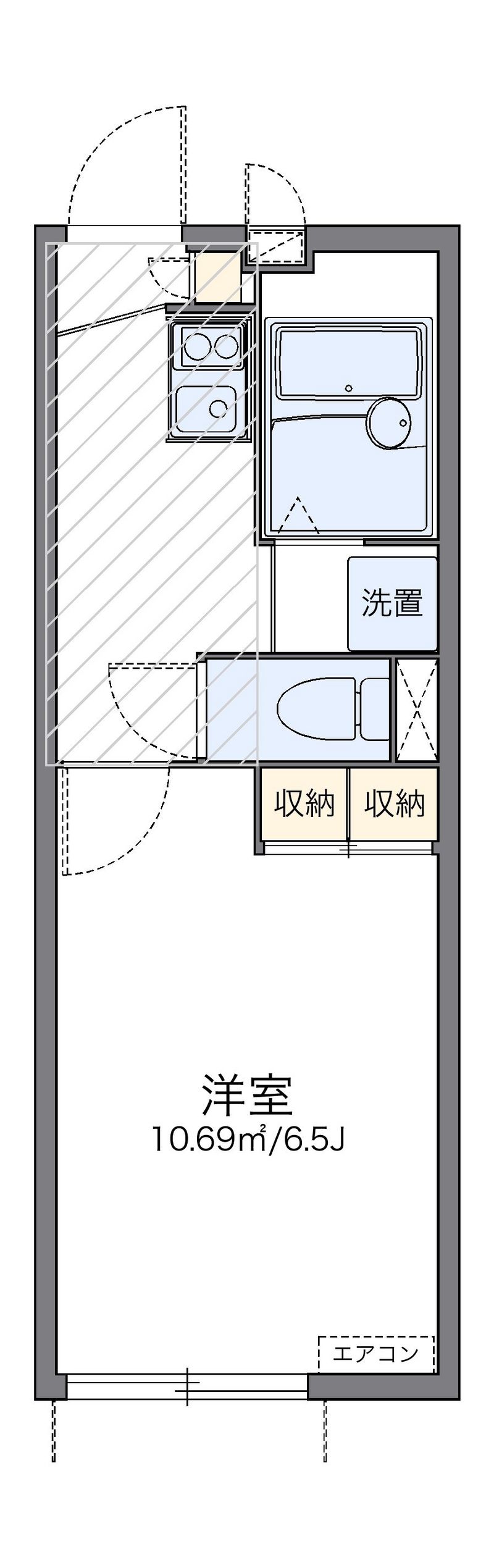 レオパレス宮本相久 間取り