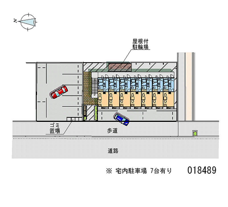 18489 bãi đậu xe hàng tháng