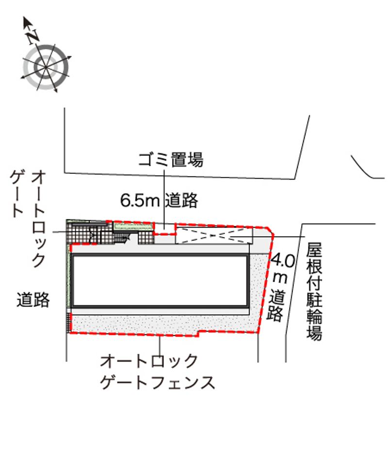 レオパレス片倉大丸 配置図