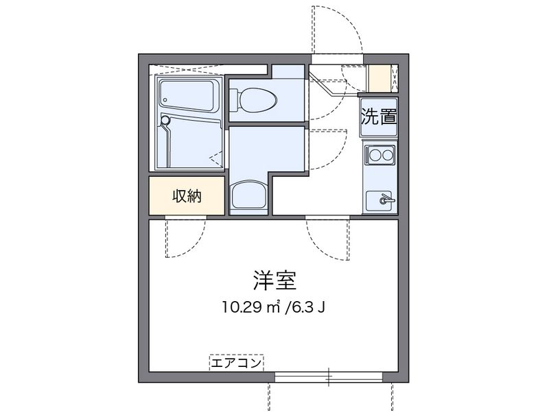 レオネクストツリーサイド 間取図