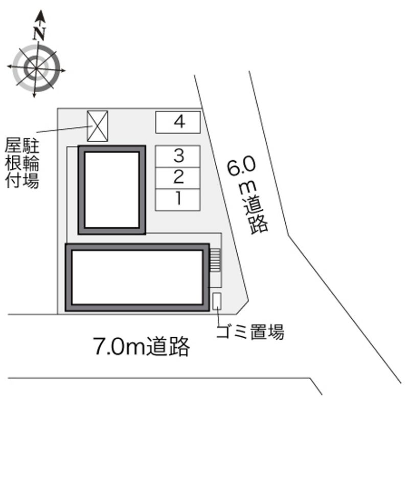 レオパレスシンフォニー 配置図