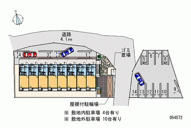 54572月租停车场