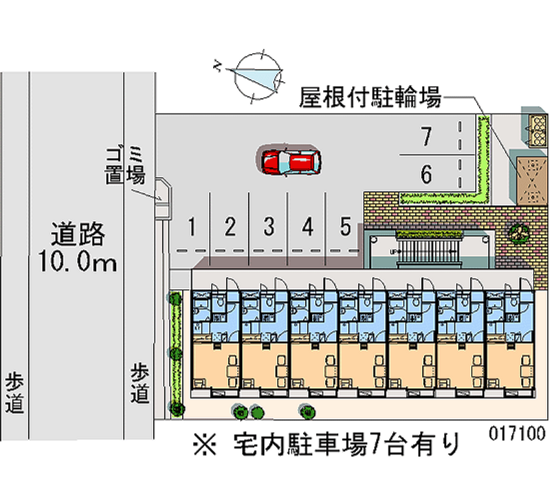 レオパレス徳重 月極駐車場