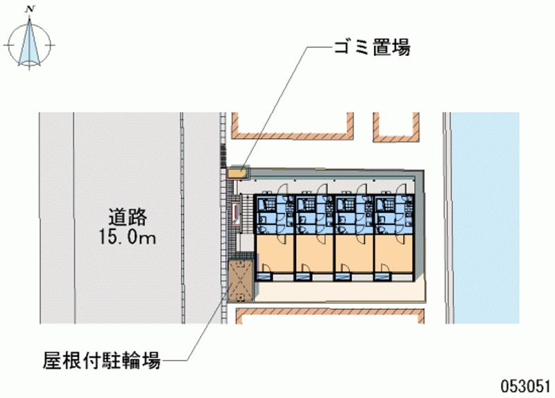 レオネクストエスペランサＬｅｏ 区画図