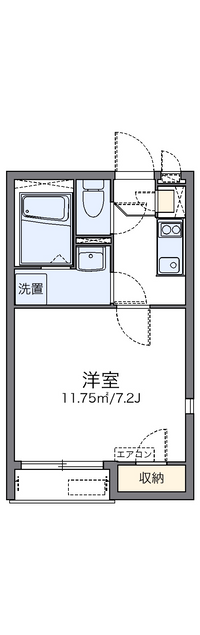 レオネクストコンフォート下祇園 間取り図