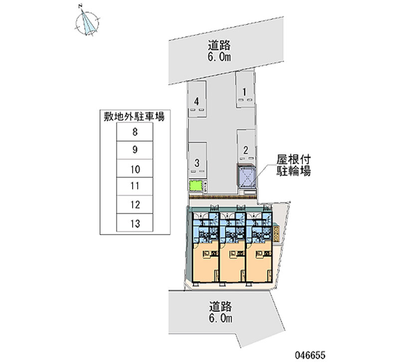 46655 Monthly parking lot