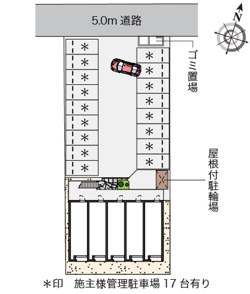 レオネクスト立花 配置図