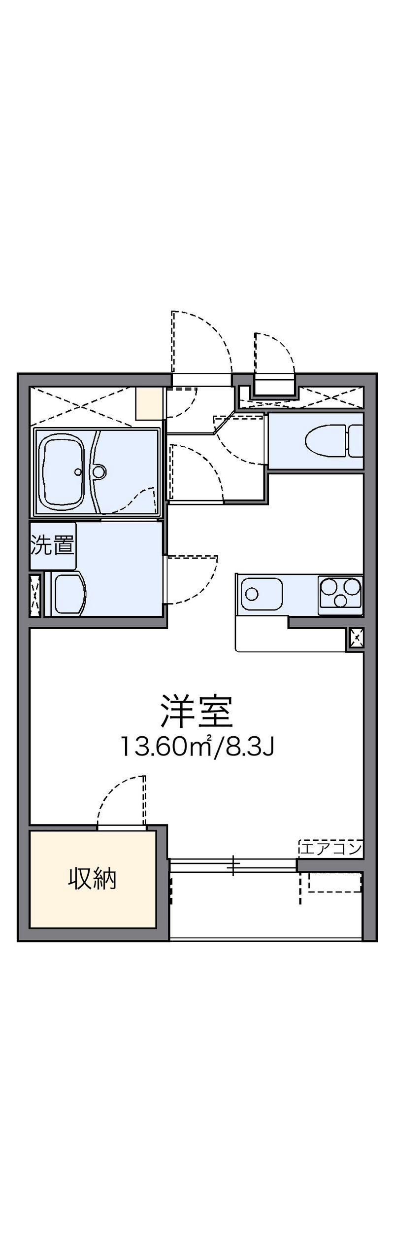 レオネクストマトレ 間取図