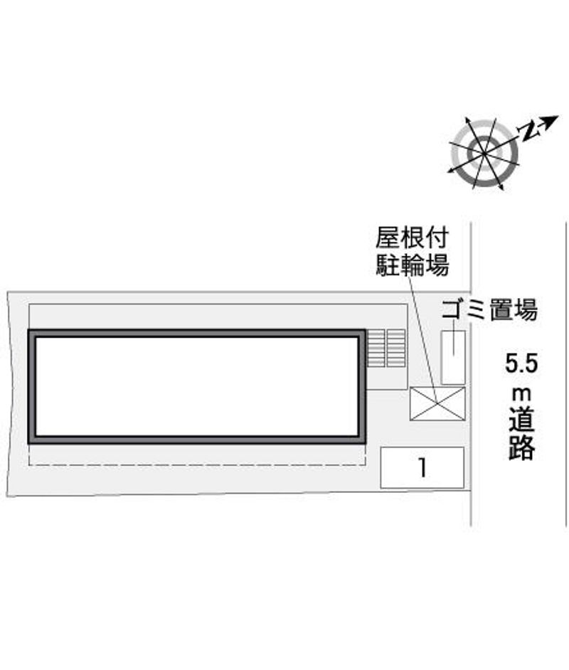 レオパレス琵琶湖 配置図