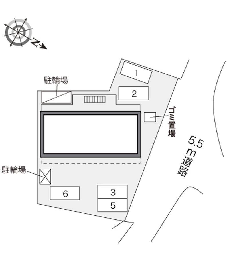 レオパレスマウンフィール 配置図