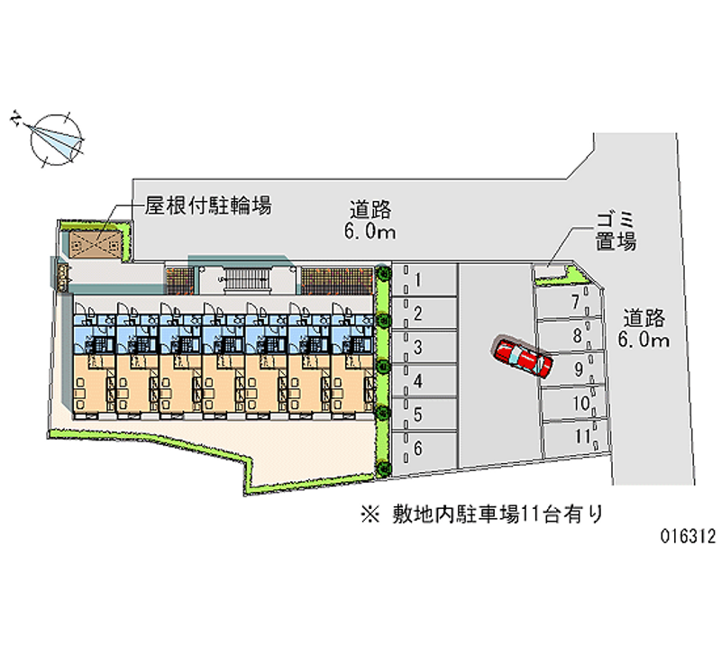 16312月租停車場