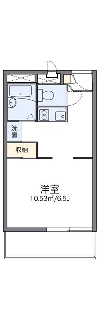 レオパレスサン・マックⅡ 間取り図