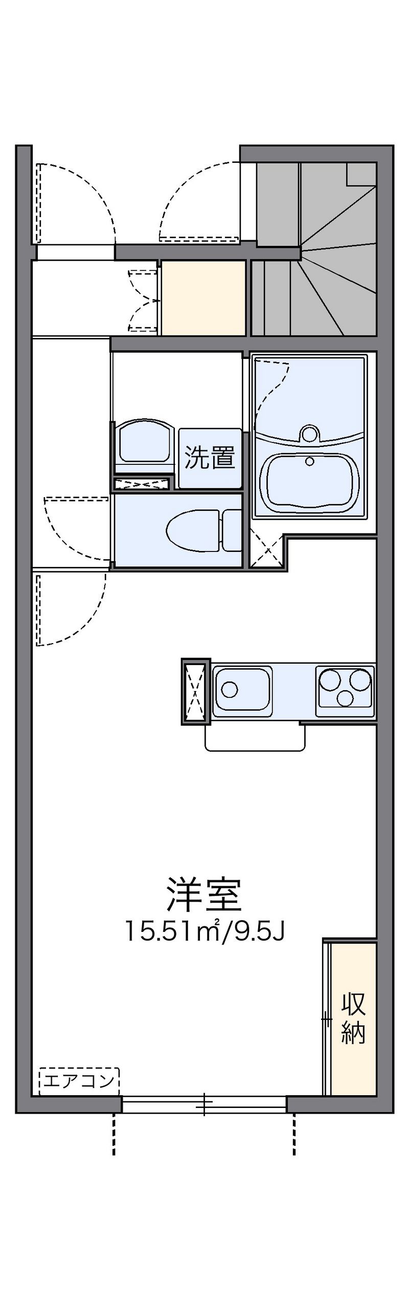 レオネクスト菜畑 間取図
