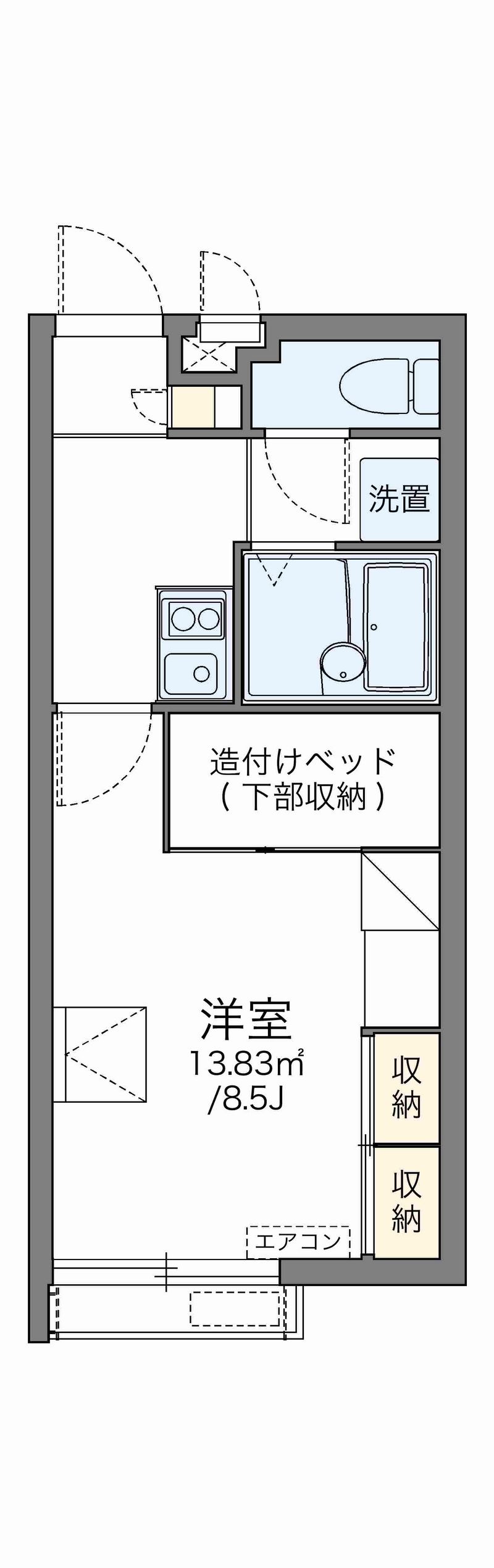leopalace Syuri jyokamachi Floor plan