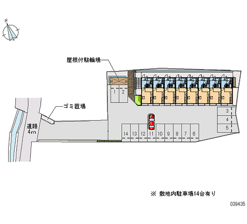 39435月租停车场