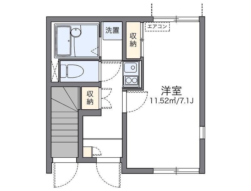レオネクストエルサント 間取図